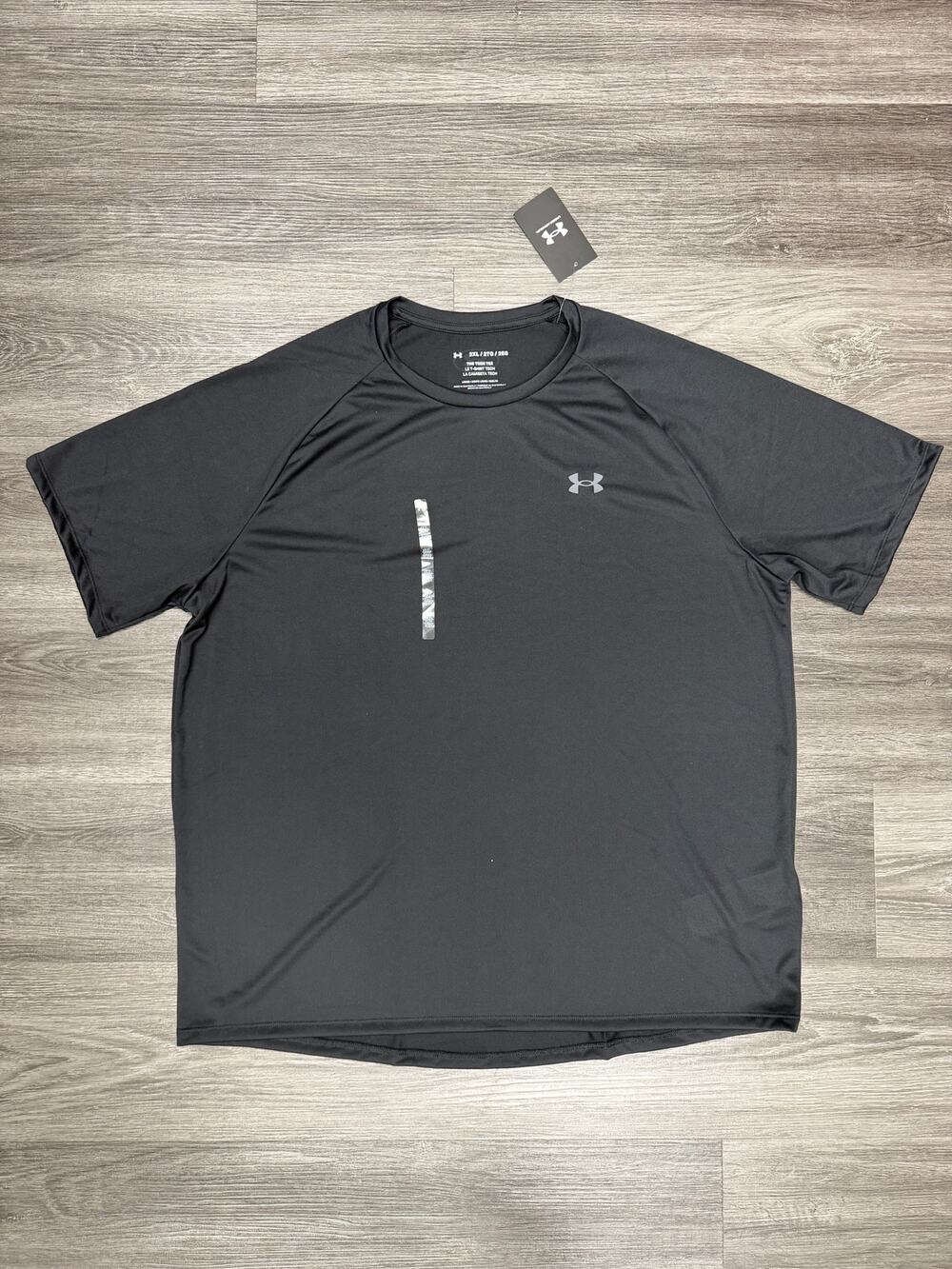 Under Armour Tech Tee Black 2XL Brand New